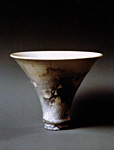 Vase with crystal glaze - H:29cm