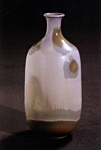 Vase with crystal glaze - H:17cm